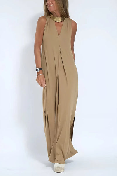 Elise | Elegantes Langkleid mit Cardigan